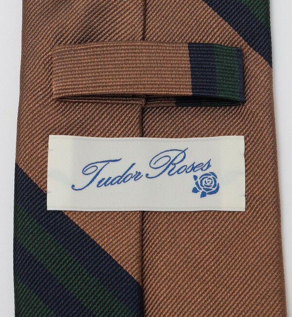 SHIPS「【SHIPS別注】TUDOR ROSES: シルク レップ レジメンタル ネクタイ」|ネクタイ・蝶ネクタイ|