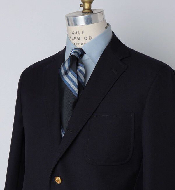 SHIPS「【SHIPS別注】TUDOR ROSES: シルク レップ レジメンタル ネクタイ」|ネクタイ・蝶ネクタイ|