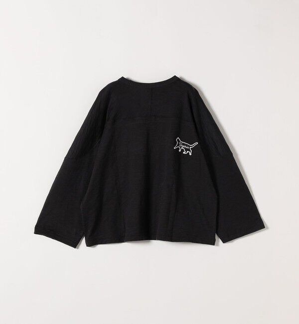 SHIPS any「Collegiate Pacific:〈洗濯機可能〉クロップド フットボール TEE」|Tシャツ・カットソー|