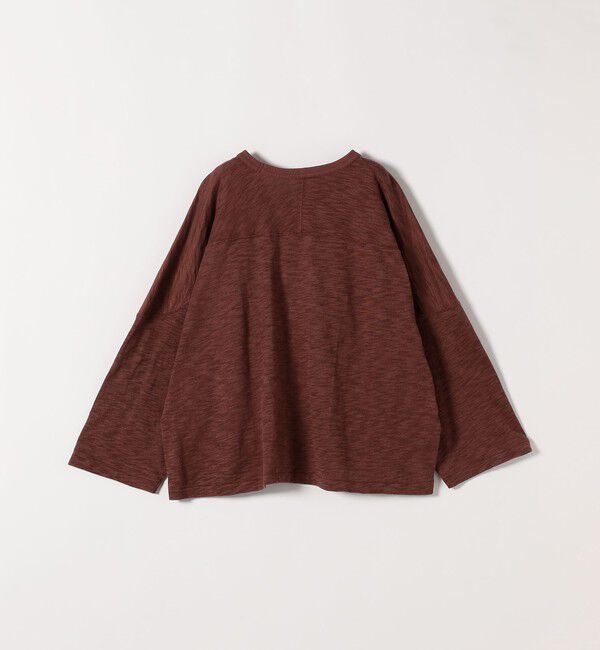 SHIPS any「Collegiate Pacific:〈洗濯機可能〉クロップド フットボール TEE」|Tシャツ・カットソー|