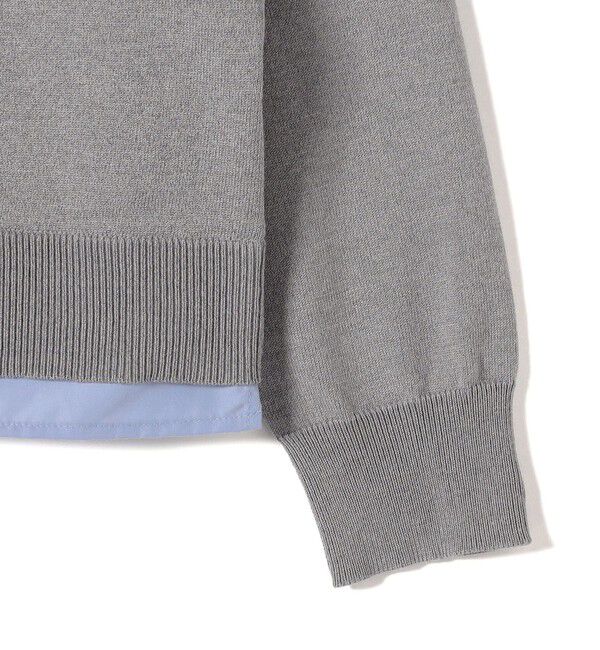 SHIPS Colors 「SHIPS Colors:〈手洗い可能〉シャツ レイヤード ライク カーディガン」|カーディガン|