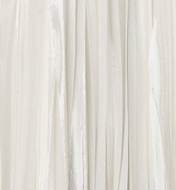 TOMORROWLAND collection「シルバーオーガンジー スイングプリーツスカート」|スカート|