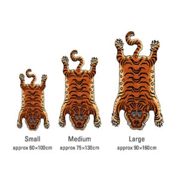 ACME「TIBETAN TIGER RUG S チベタンラグ」|その他|