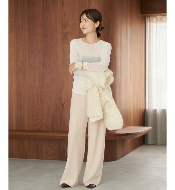 Plage「《追加予約》Bias Relax パンツ 9」|その他|