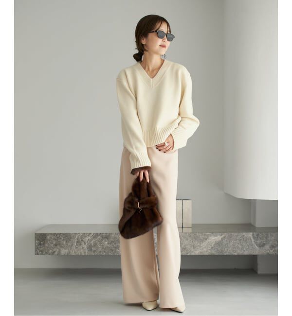 Plage「《追加予約》Bias Relax パンツ 9」|その他|