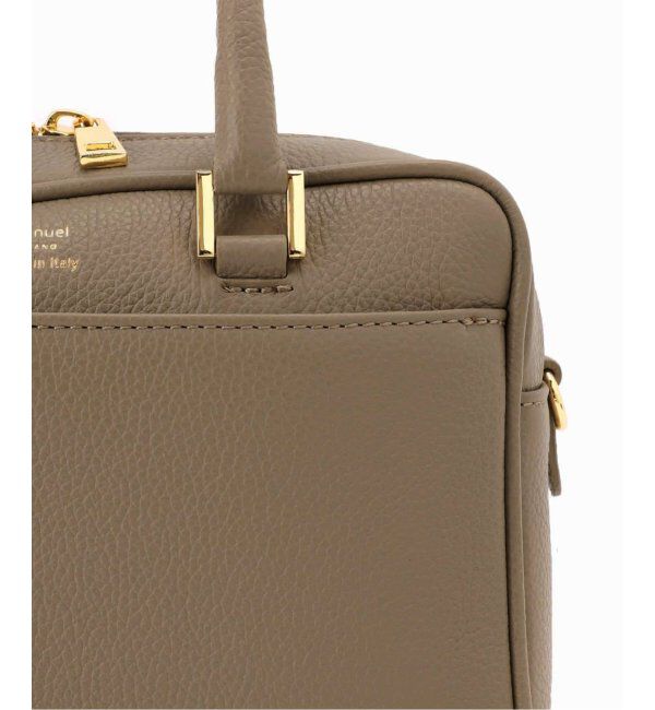 IENA「《追加5》Manuel MILANO/マニュエルミラノ 別注 レザーバッグ MIDI」|ハンドバッグ|