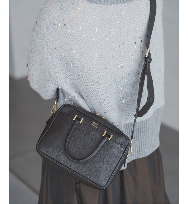 IENA「《追加5》Manuel MILANO/マニュエルミラノ 別注 レザーバッグ MIDI」|ハンドバッグ|