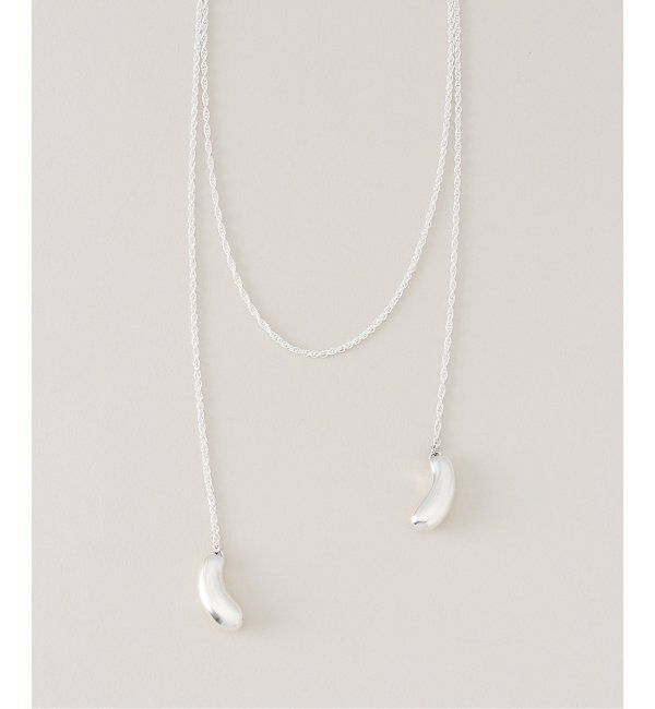 IENA「on the sunny side of the street BEANS LONG NL ネックレス S/#251-311L」|ネックレス|シルバー