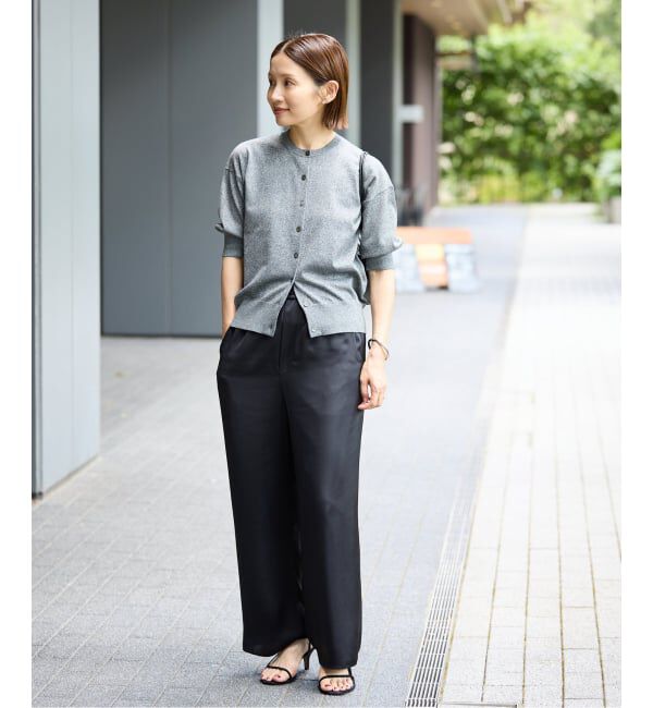 IENA「サテンイージーパンツ」|その他|