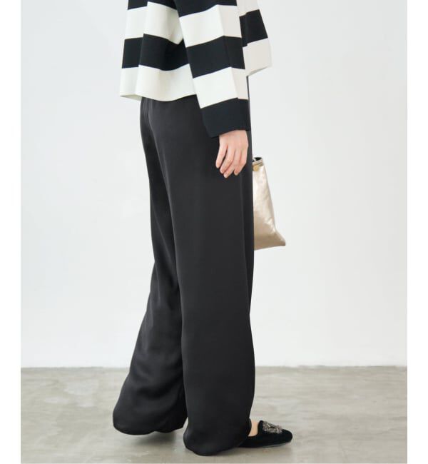 IENA「サテンイージーパンツ」|その他|