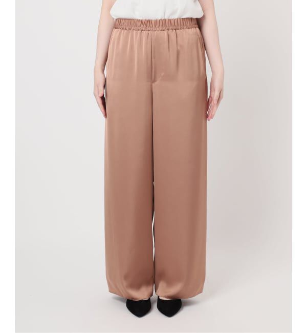 IENA「サテンイージーパンツ」|その他|