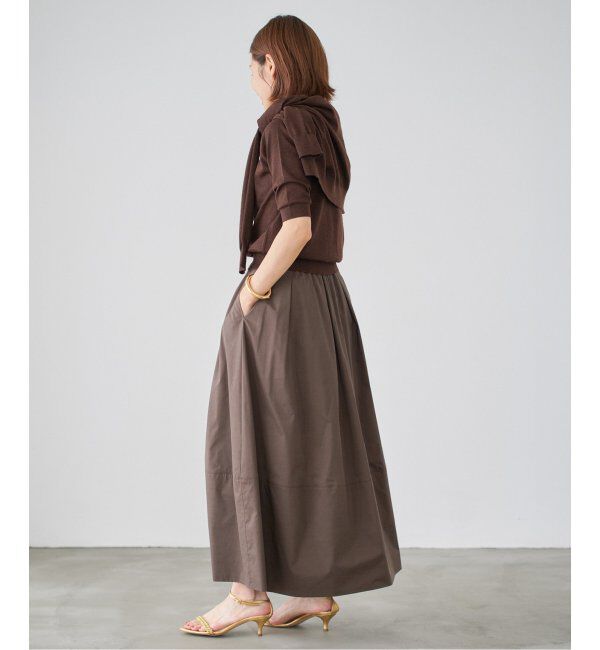 IENA「タフタトリミングスカート」|スカート|