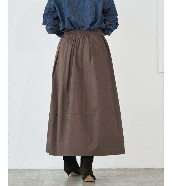 IENA「タフタトリミングスカート」|スカート|