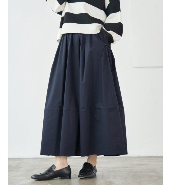 IENA「タフタトリミングスカート」|スカート|