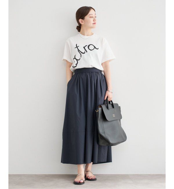 IENA「タフタトリミングスカート」|スカート|