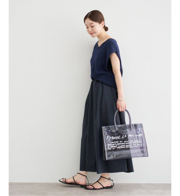 IENA「タフタトリミングスカート」|スカート|