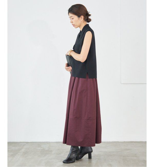 IENA「タフタトリミングスカート」|スカート|