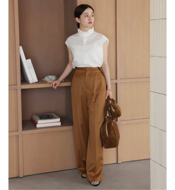 IENA「サスペンダーパンツ」|スラックス|