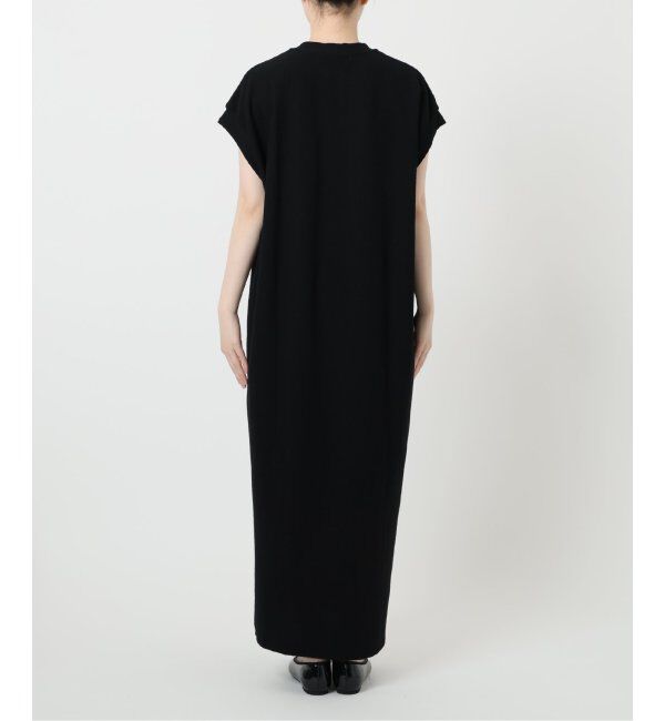 IENA「BLACK ポケットTドレス」|ワンピース|