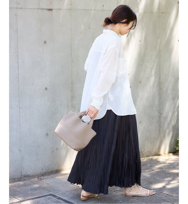 IENA「シアーメッシュ シャツ」|シャツ・ブラウス|