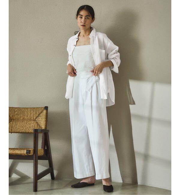 IENA「シアーメッシュ シャツ」|シャツ・ブラウス|