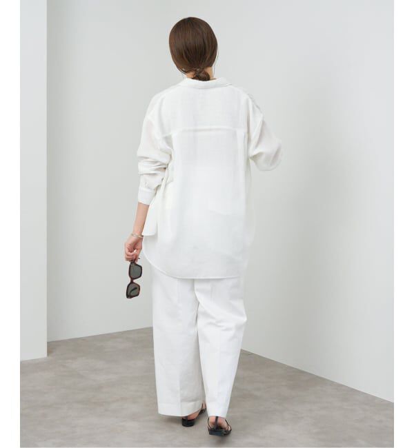 IENA「シアーメッシュ シャツ」|シャツ・ブラウス|