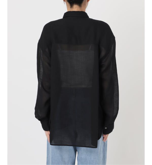 IENA「シアーメッシュ シャツ」|シャツ・ブラウス|