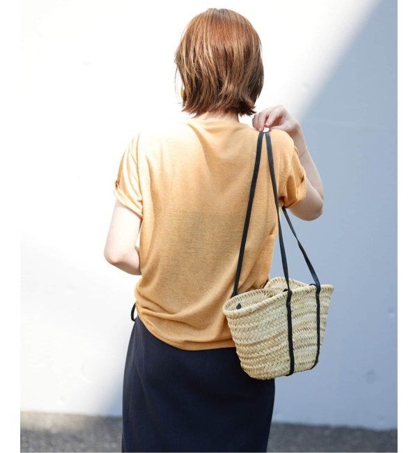 SLOBE IENA「《追加2》スラブ5分袖TEE」|Tシャツ・カットソー|