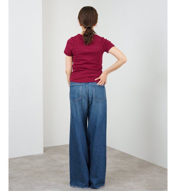 IENA「upper hights/アッパーハイツ 別注 THE RUTH ルーズフレアデニム」|デニム|