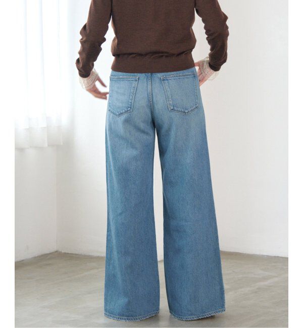 IENA「upper hights/アッパーハイツ 別注 THE RUTH ルーズフレアデニム」|デニム|