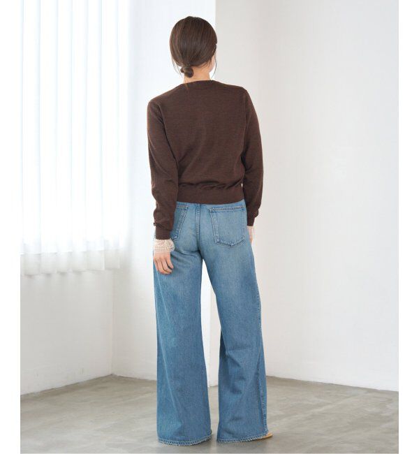 IENA「upper hights/アッパーハイツ 別注 THE RUTH ルーズフレアデニム」|デニム|