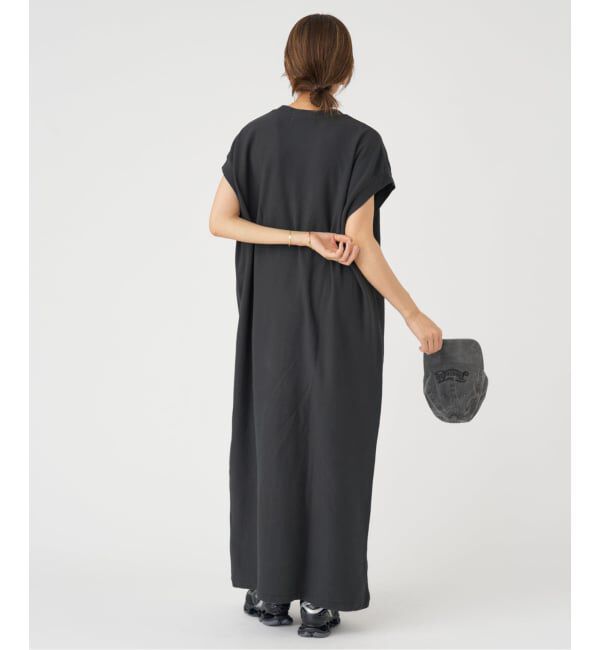 IENA「《追加》BLACK ポケットTドレス」|ワンピース|