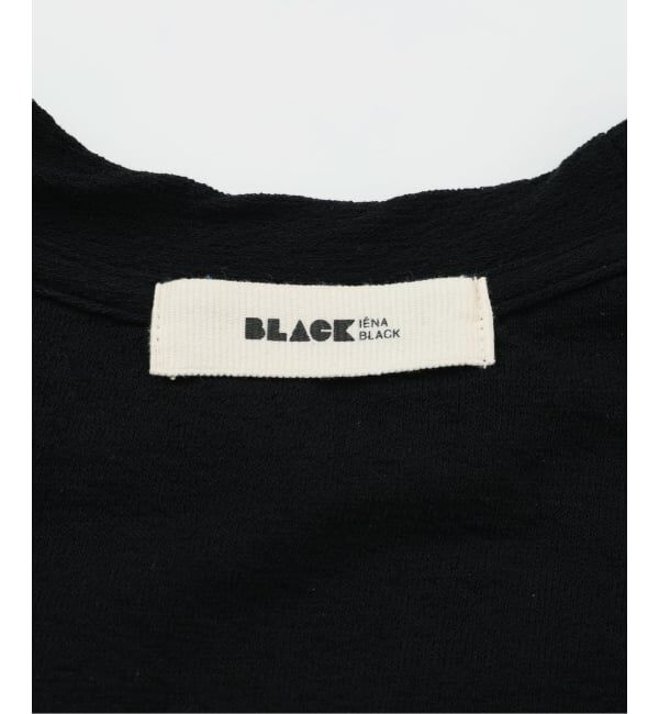 IENA「《追加》BLACK ポケットTドレス」|ワンピース|