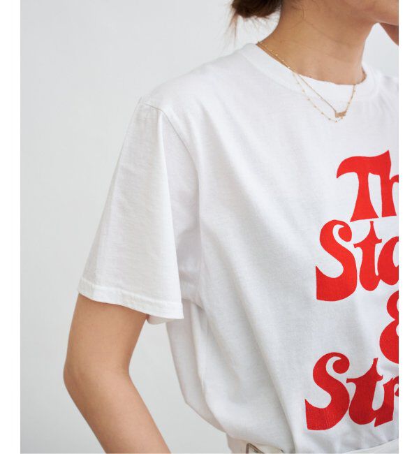 IENA「COUTURE D&rsquo;ADAM/クチュールドアダム TheStars&Stripes Tシャツ」|Tシャツ・カットソー|