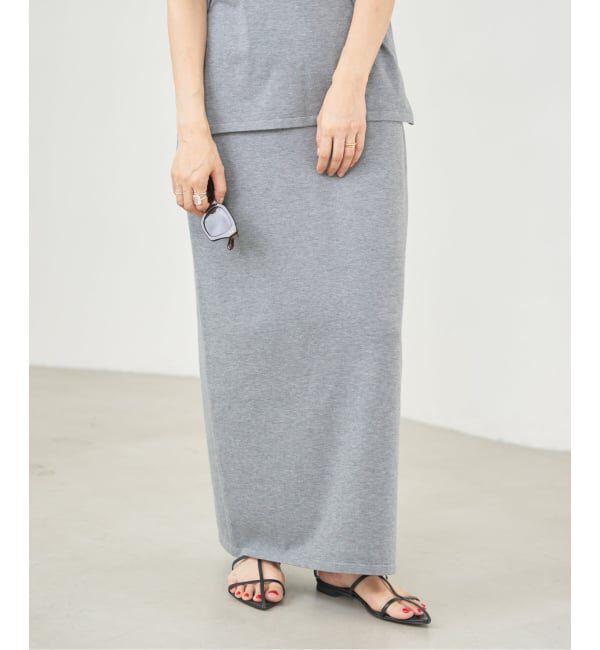 IENA「ドライコットンスカート」|スカート|