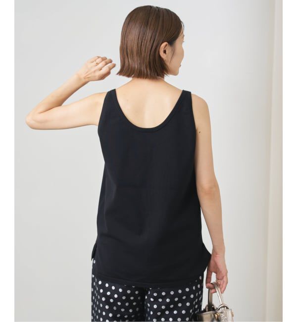 IENA「ノースリーブキャミソール」|ニット・セーター|