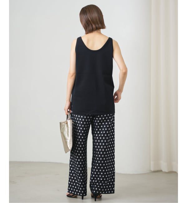 IENA「ノースリーブキャミソール」|ニット・セーター|