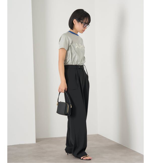 IENA「《追加5》サスペンダーツイルパンツ」|スラックス|