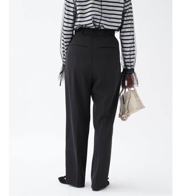 IENA「《追加5》サスペンダーツイルパンツ」|スラックス|