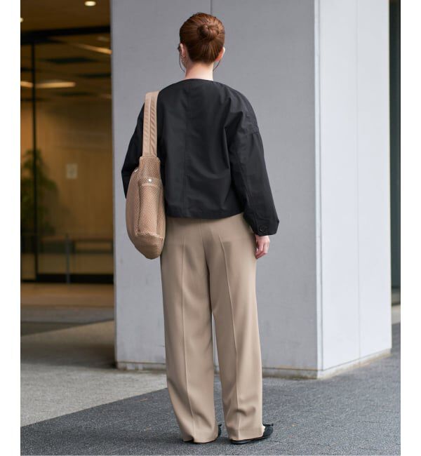 IENA「《追加5》サスペンダーツイルパンツ」|スラックス|