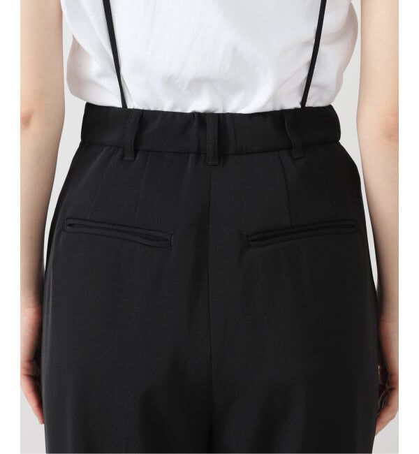 IENA「《追加5》サスペンダーツイルパンツ」|スラックス|