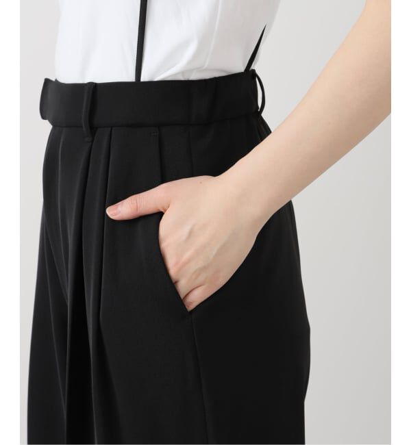 IENA「《追加5》サスペンダーツイルパンツ」|スラックス|