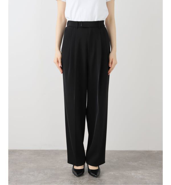 IENA「《追加5》サスペンダーツイルパンツ」|スラックス|