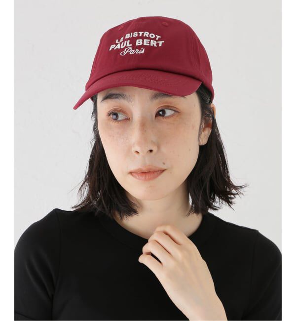 IENA「GIFT SHOP/ギフトショップ Signature Hat キャップ BISTROTPAULBERT」|キャップ・キャスケット|