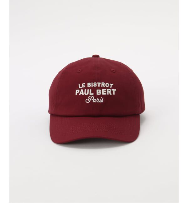 IENA「GIFT SHOP/ギフトショップ Signature Hat キャップ BISTROTPAULBERT」|キャップ・キャスケット|