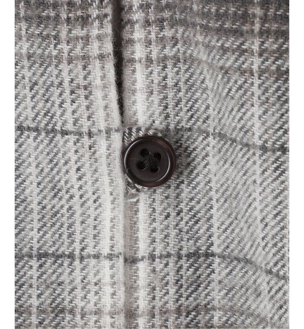 SLOBE IENA「crinkle crinkle crinkle SLOBE別注 ネルチェックラッフルブラウス CC-4025」|シャツ・ブラウス|