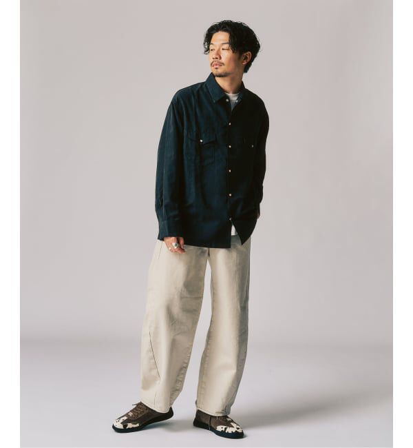 417 EDIFICE「ピーチウエスタンシャツ」|シャツ・ブラウス|