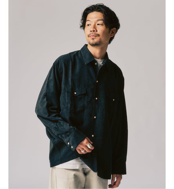 417 EDIFICE「ピーチウエスタンシャツ」|シャツ・ブラウス|