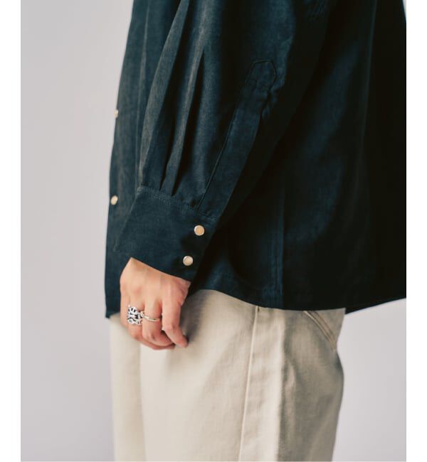 417 EDIFICE「ピーチウエスタンシャツ」|シャツ・ブラウス|