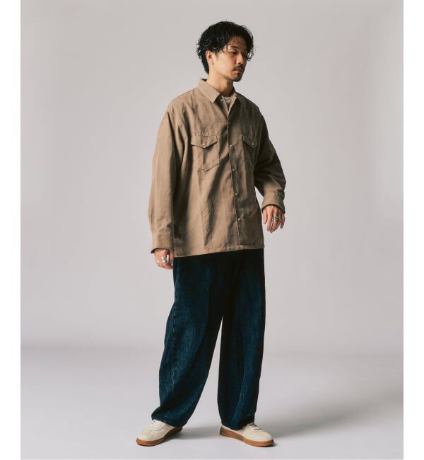 417 EDIFICE「ピーチウエスタンシャツ」|シャツ・ブラウス|